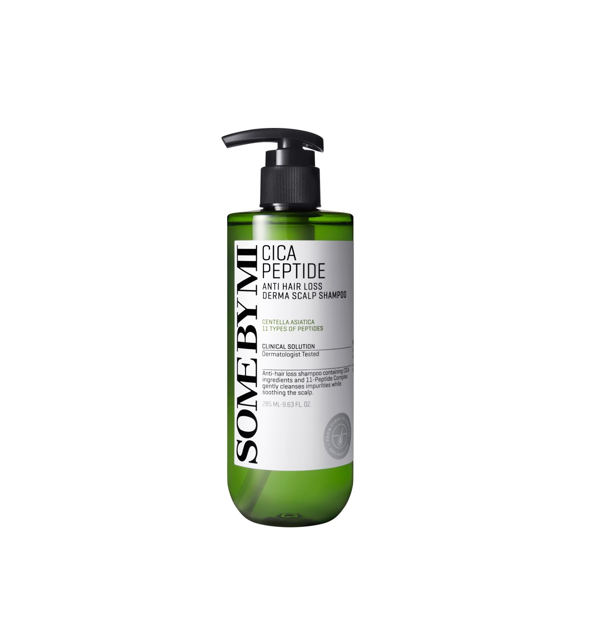 SOME BY MI Cica Peptide Anti Hair Loss Derma Scalp Shampoo 285ml bottle